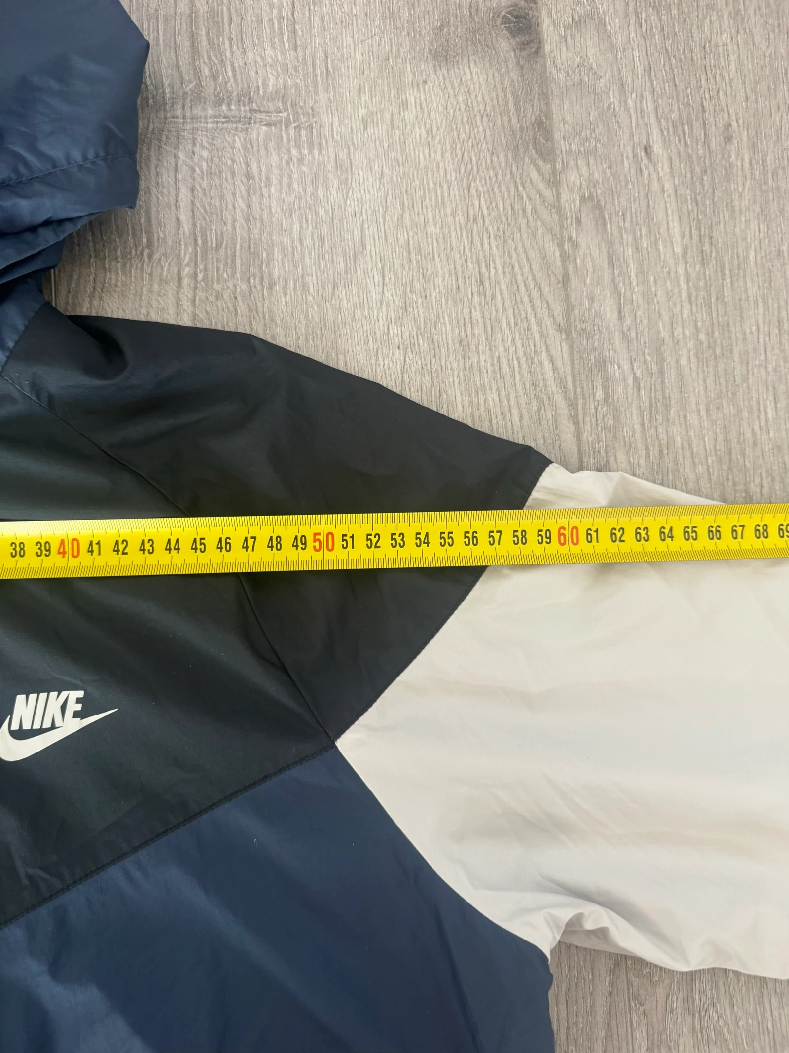 Nike Windrunner Hooded Jacket Windbreaker Navy Black White Y2K Streetwear M – photo 8